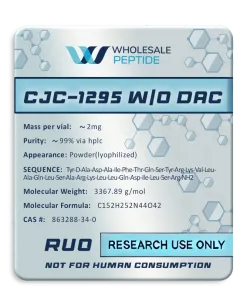 cjc 1295 w/o dac (mod grf 1 29) 2mg cjc 1295 w/o dac (mod grf 1 29) 2mg