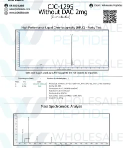 cjc 1295 w/o dac (mod grf 1 29) 2mg cjc 1295 w/o dac (mod grf 1 29) 2mg